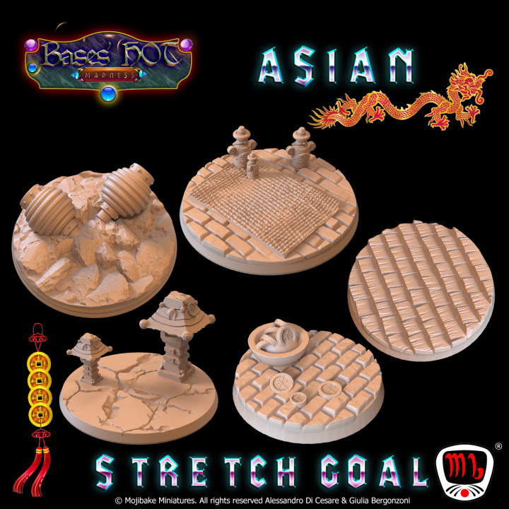 Asian Custom Bases (Bases hot Madness KS Campaign) image
