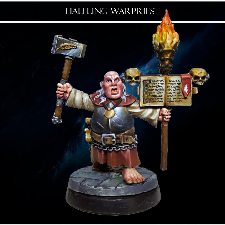 Halfling Warpriest image