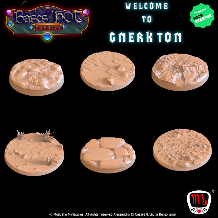 Gnerkton Custom Bases (Bases hot Madness KS Campaign) image