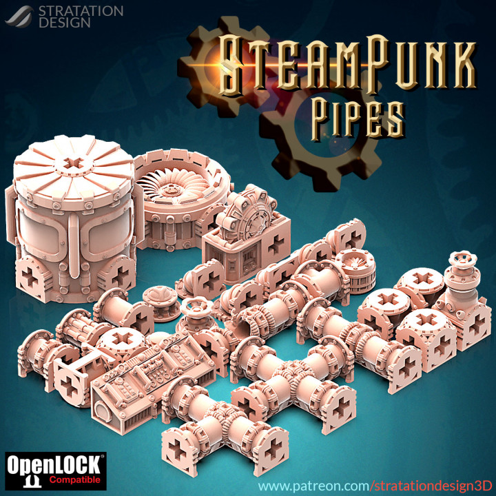 Steampunk Pipes image