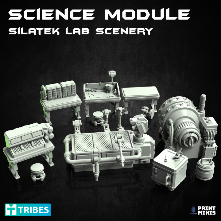 Science Lab - Evil Lab Scenery Module - The Outbreak Collection image