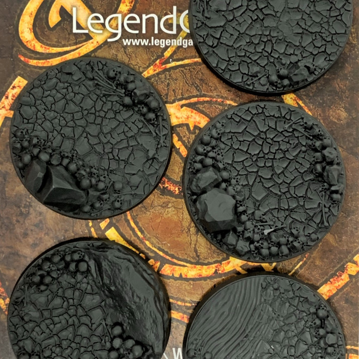 LegendGames 60mm Skull Bases x6 image