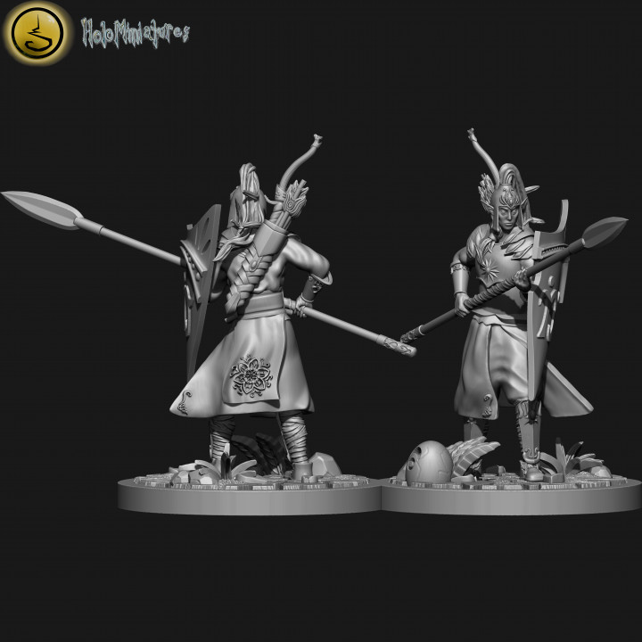 High elves citizen spears and sea guard unit image