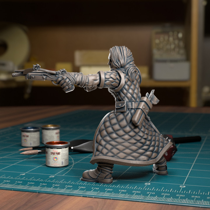 Female Brigand Crossbowman Aimed [Pre-Supported] image