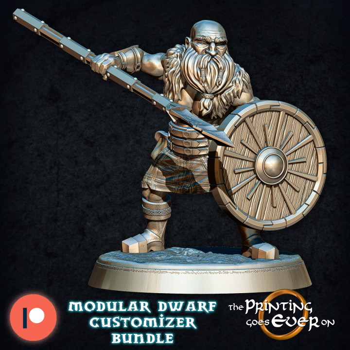 Chapter 8 - Muster the Dwarves- INCLUDES MODULAR 3D CUSTOMIZER ACCESS image