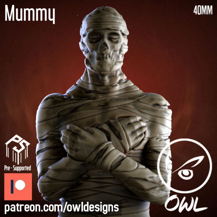 Mummy FREE STL image