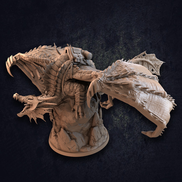 Bergam Rogue Dragon - Presupported image