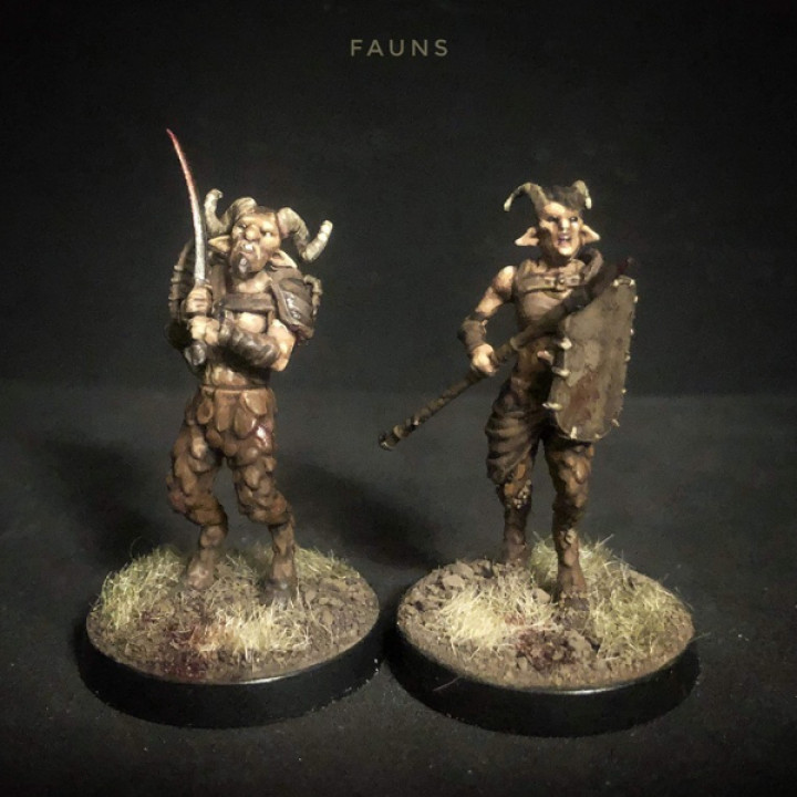 Fauns, Centaurs, Shamans, Guns and Slings image