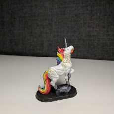 Picture of print of Support-Free Unicorn and Nightmare [Beasts and Baddies]