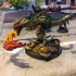 Iron Drake Tank Alpha / Mechanical Raptor / Construct Beast print image
