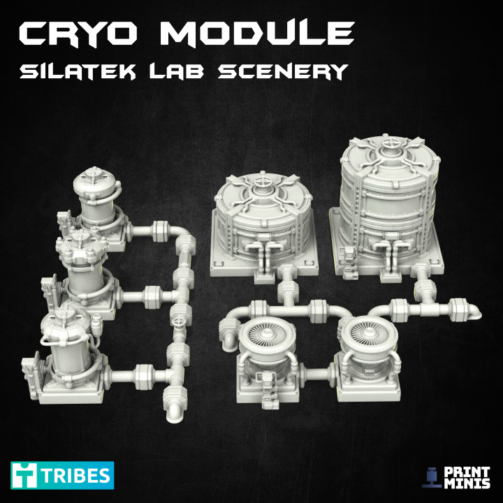 Cryo Chambers - Evil Lab Scenery Module - The Outbreak Collection image