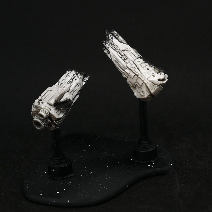 Space Scenery - Obstacles/Terrain suitable for Star Wars: Armada image