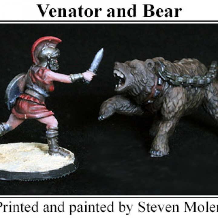 3D Printable Gladiators by Iain Lovecraft