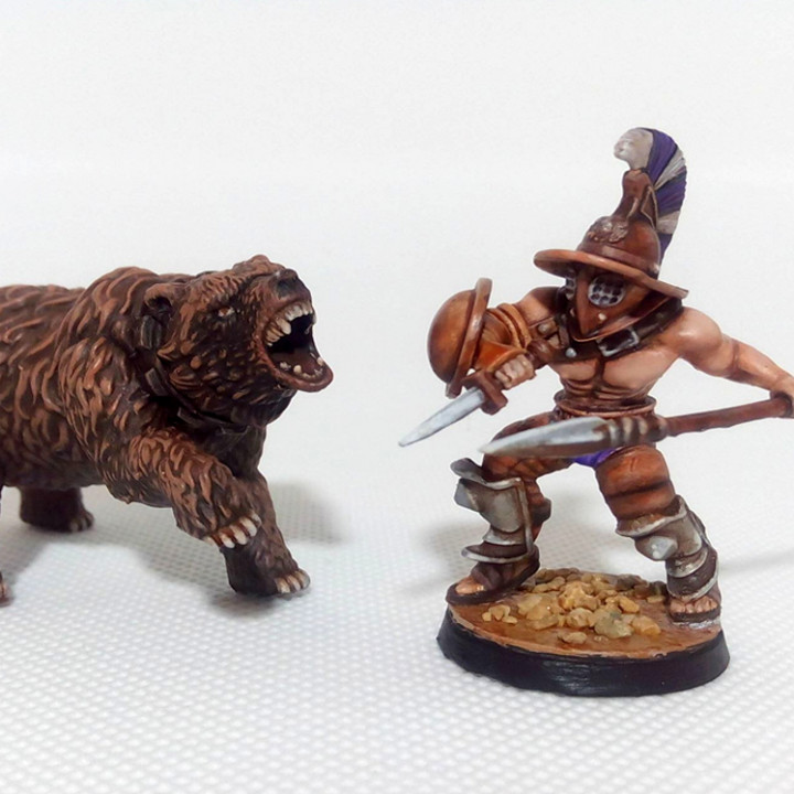 3D Printable Gladiators by Iain Lovecraft