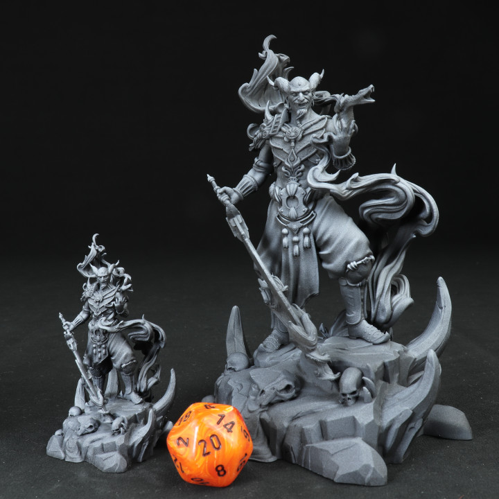 Efreet Overlord 75mm and 32mm pre-supported image