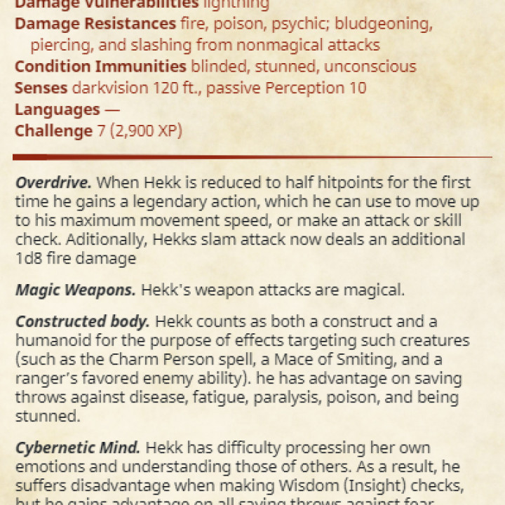 Hekk, the Cyborg image