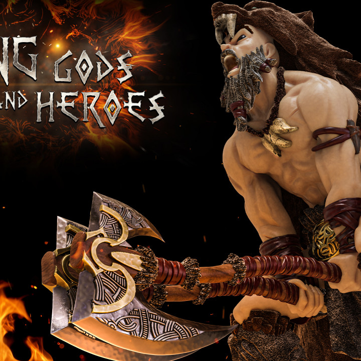 Viking Gods and Heroes All in Pack (with Scenery/Centerpiece) image