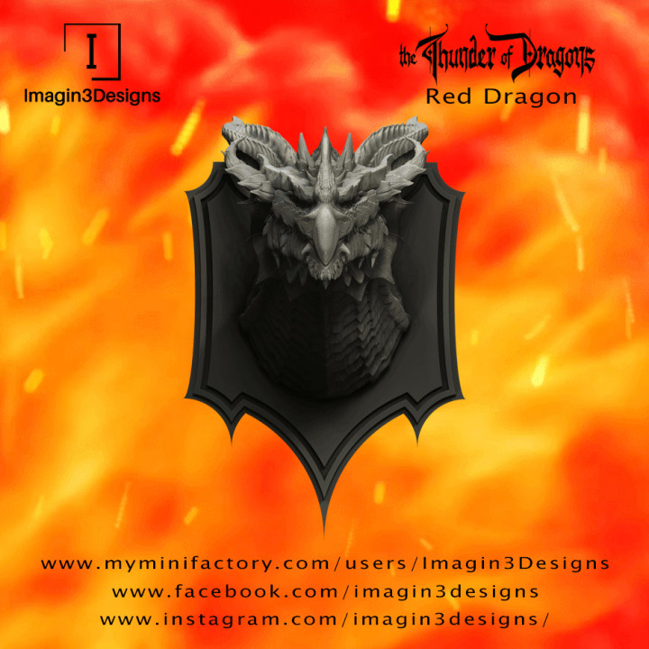 Jaxerd'kilmed - The Lord of the Seven Peaks- The Red Dragon image