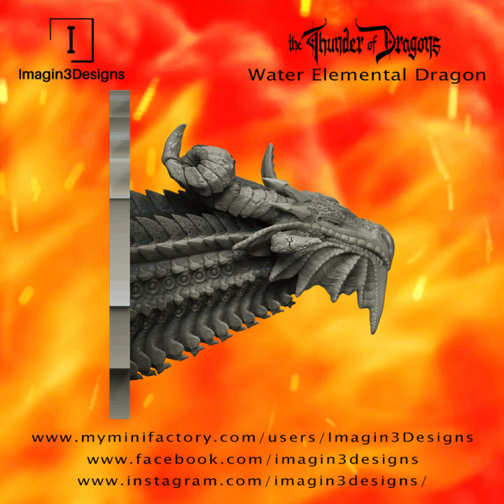 Gilk'shendiz -The Tears of Ataxia- The Water Elemental Dragon image