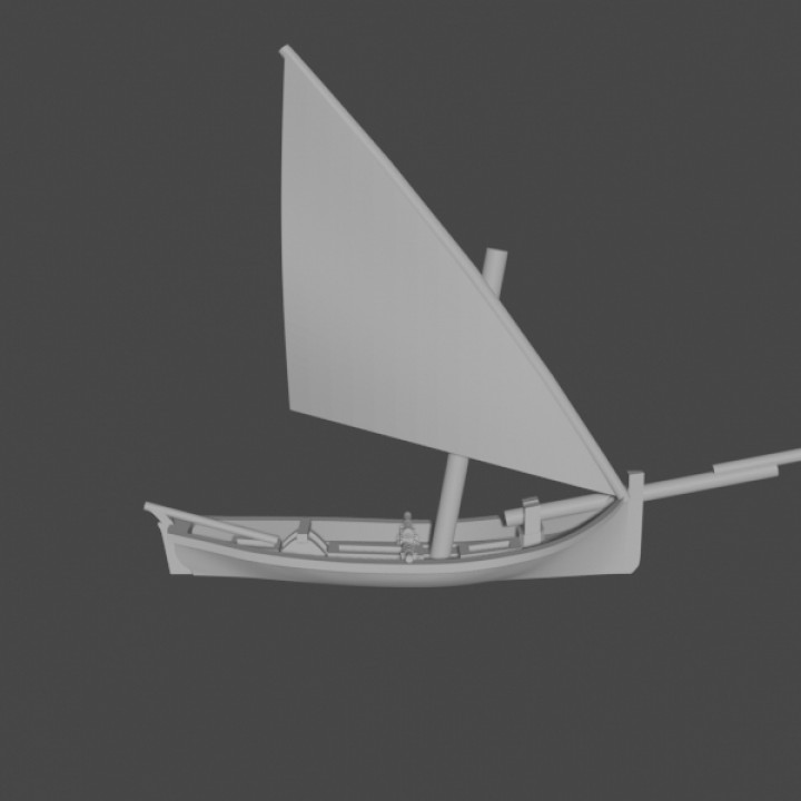 BA 1/700 Felucca Small Boat AOA-BA-2