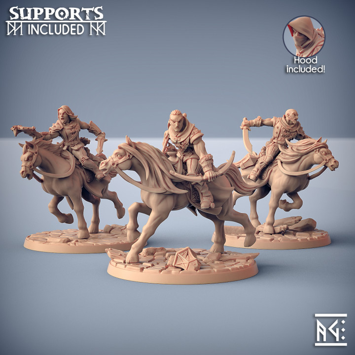 Thieves Guild Steeds - 3 Modular Units image