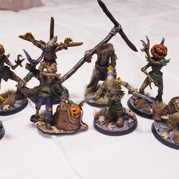3d print of scarecrow bundle pre supported by gibbsjp