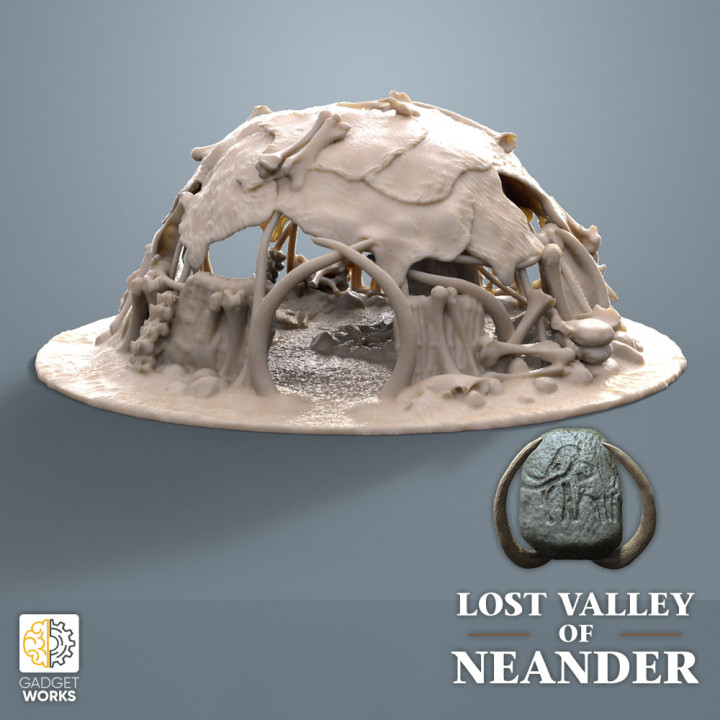 Neanderthal Village set image