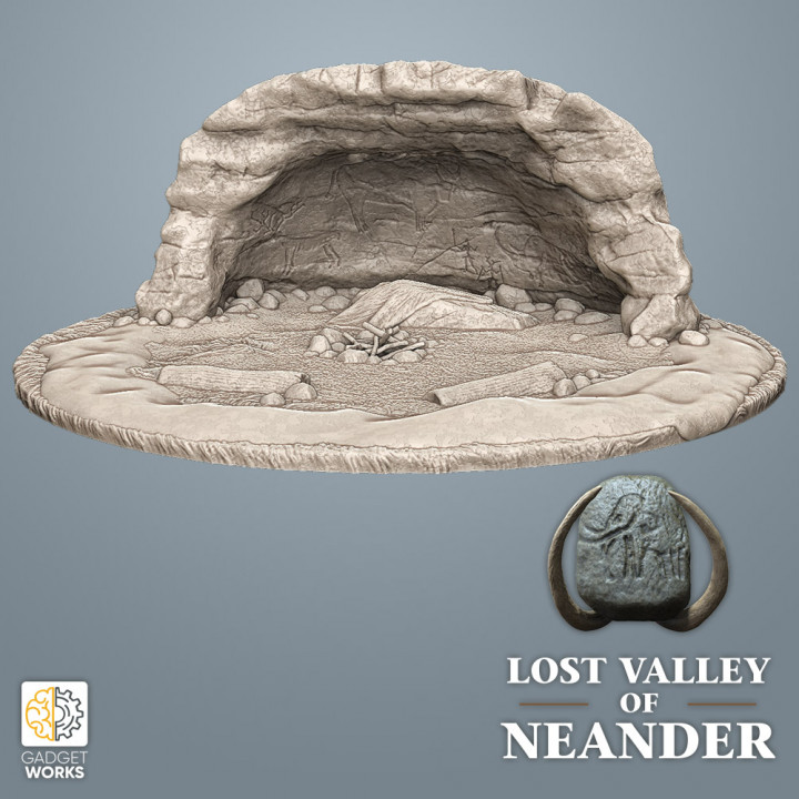 Neanderthal Village set image