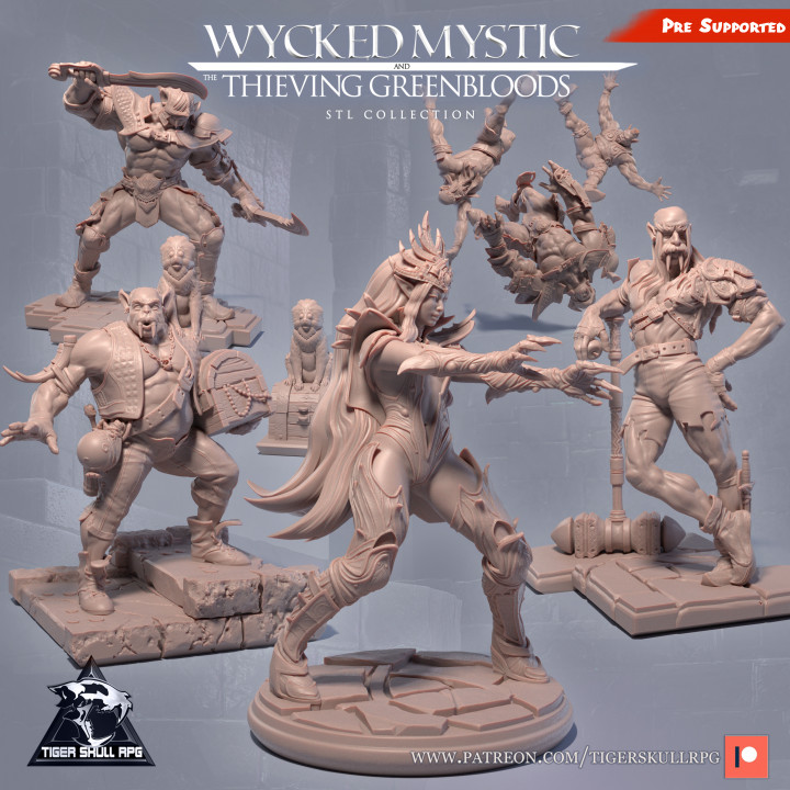 Wycked Mystic and Thieving Greenbloods + Exploded versions image