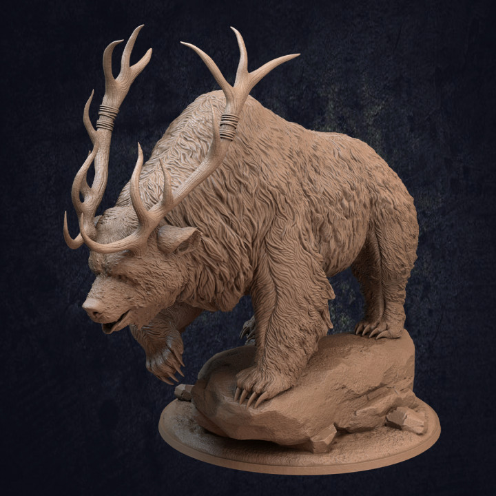 Ursalioth Giant Bear - Presupported image