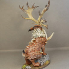 Picture of print of Jackalope King - Presupported