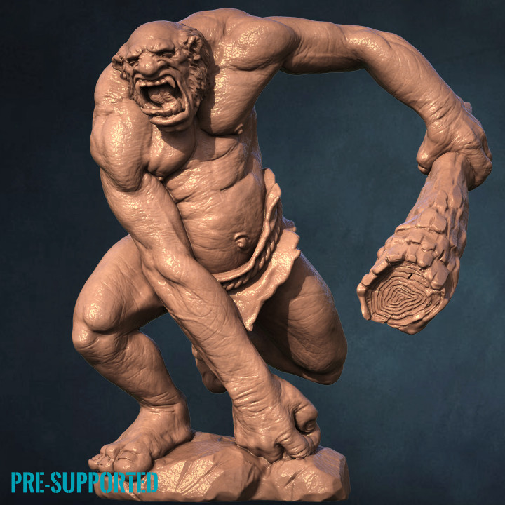 Hill Troll (pre-supported)