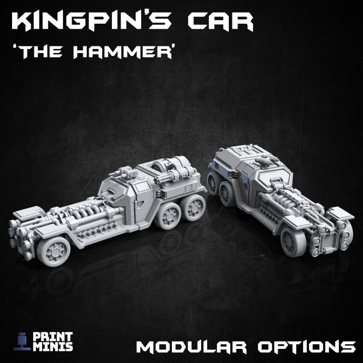 Kingpin's Armoured Car - The Hammer - Ironside Docks Collection image