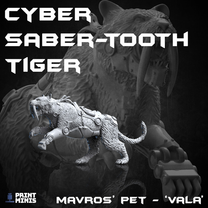 Cyber Tiger 'Vala' - The Ironside Docks Collection image