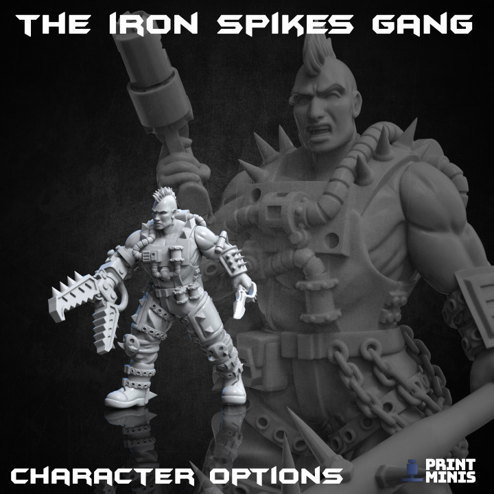 Iron Spikes Gang (modular) - The Ironside Docks Collection image