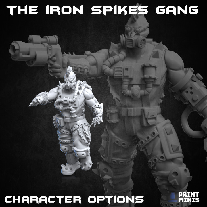 Iron Spikes Gang (modular) - The Ironside Docks Collection image