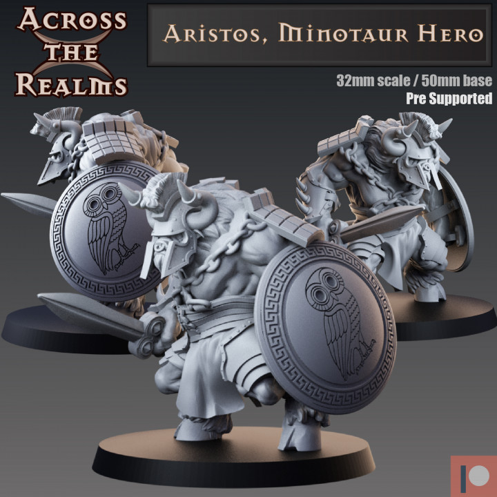 Aristos, Minotaur Hero image