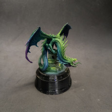 Picture of print of Heavenly Ophidian (snake Dragon)