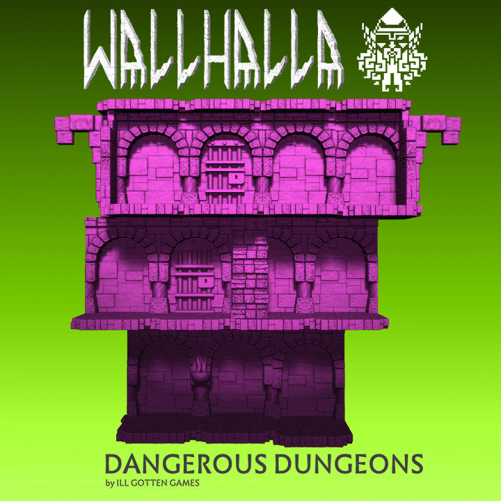 Wallhalla: Dangerous Dungeons's Cover