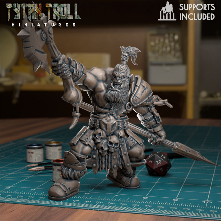 Orc Spearman 01 [Pre-Supported] image