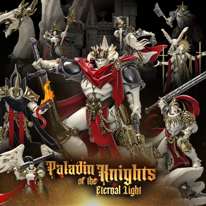 Paladin Knights of the Eternal Light MEGA Pack (without Modular and centerpiece) image