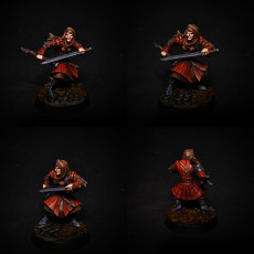 Picture of print of Coun Giobaldo - Figther - 32mm - DnD