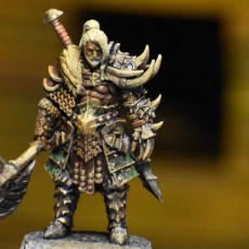Picture of print of Kron - Barbarian - 32mm - DnD