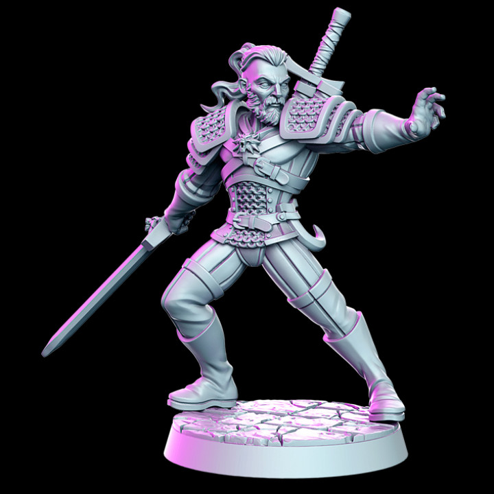 Ravhald of Giva - witcher- 32mm - DnD - image