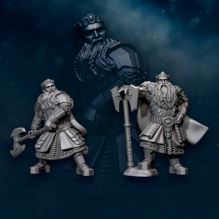 2x Kalak King | Kalak Dwarves | Davale Games | Fantasy