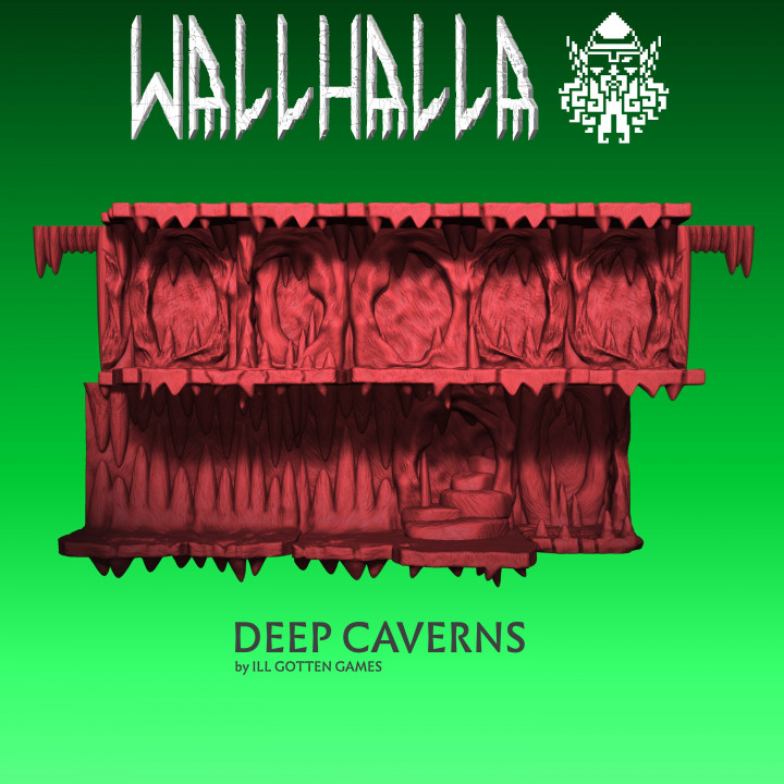 Wallhalla: Deep Caverns's Cover