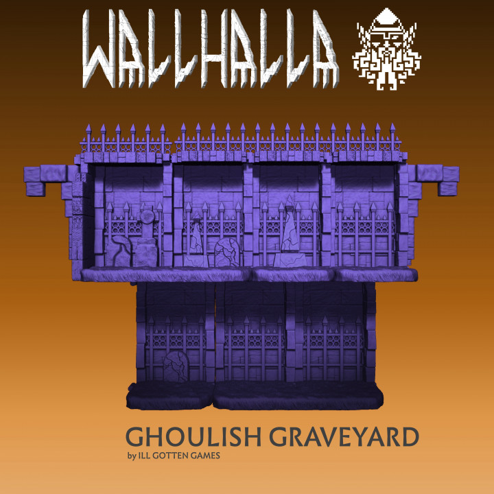 Wallhalla: Ghoulish Graveyard's Cover