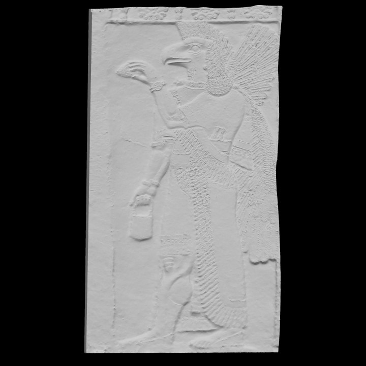 Assyrian Gateways, The Eagle-headed protective spirit image