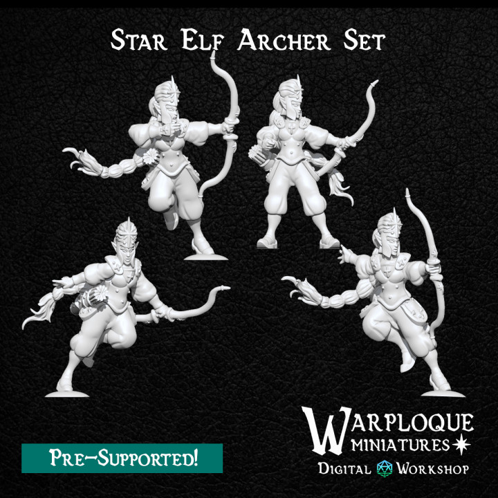 Star Elf Archer Set image