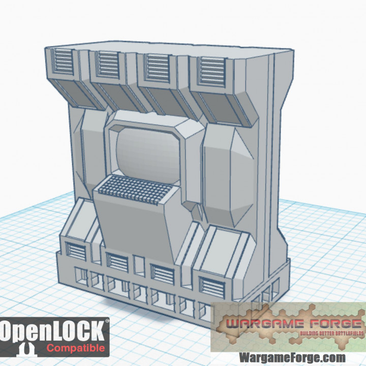 Computers & More OpenLOCK Modular Sci-Fi Expansion Set, 28mm image